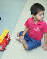 child ready for preschool